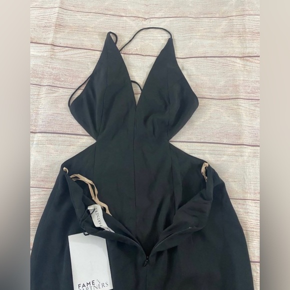 Fame and Partners Nikita Black Dress - NWT - 4 - Picture 12 of 12